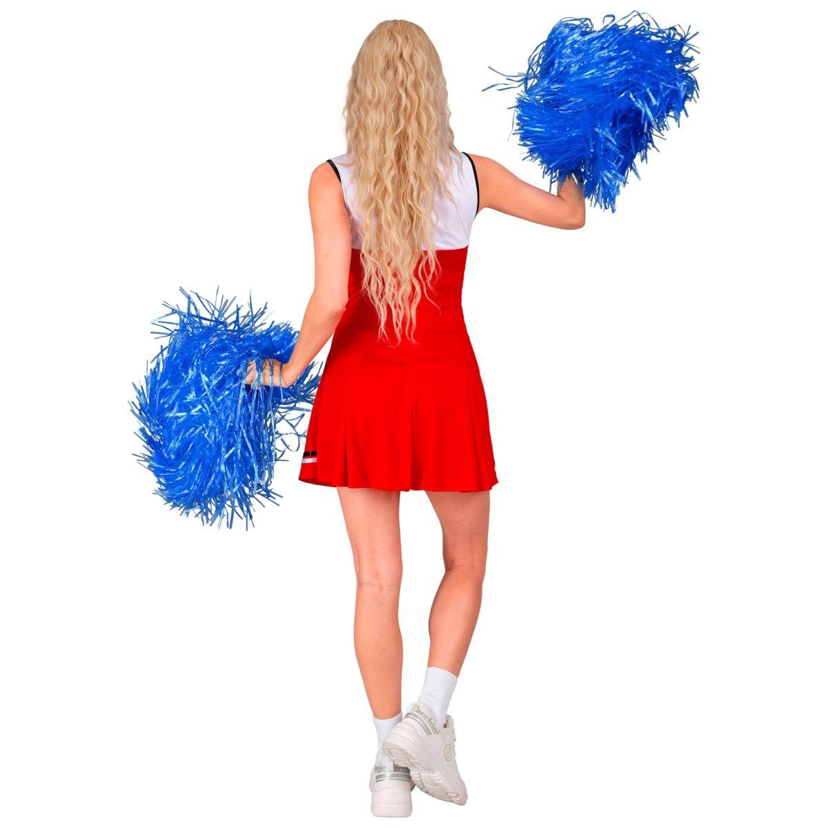 Costume cheerleader rosso