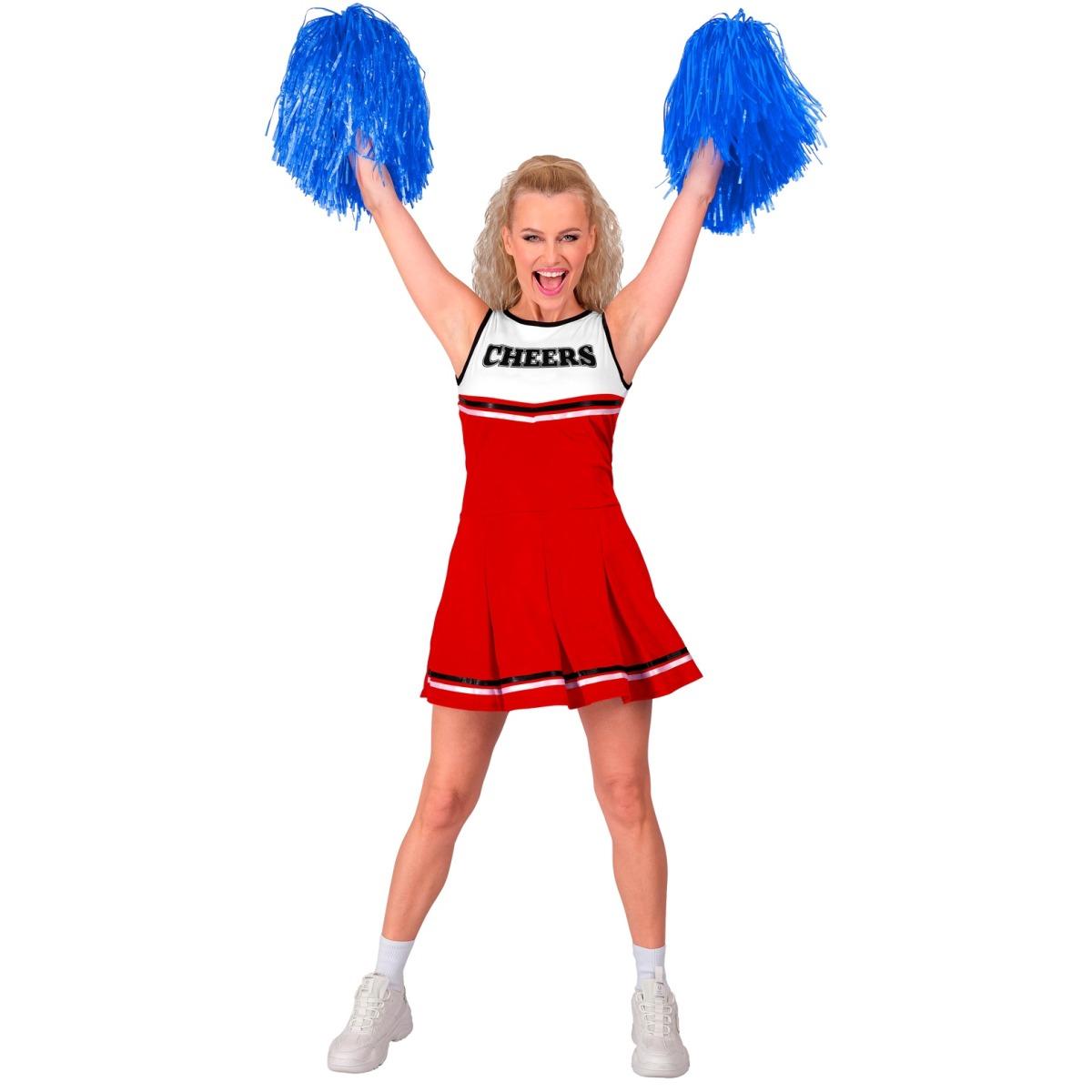 Costume cheerleader rosso
