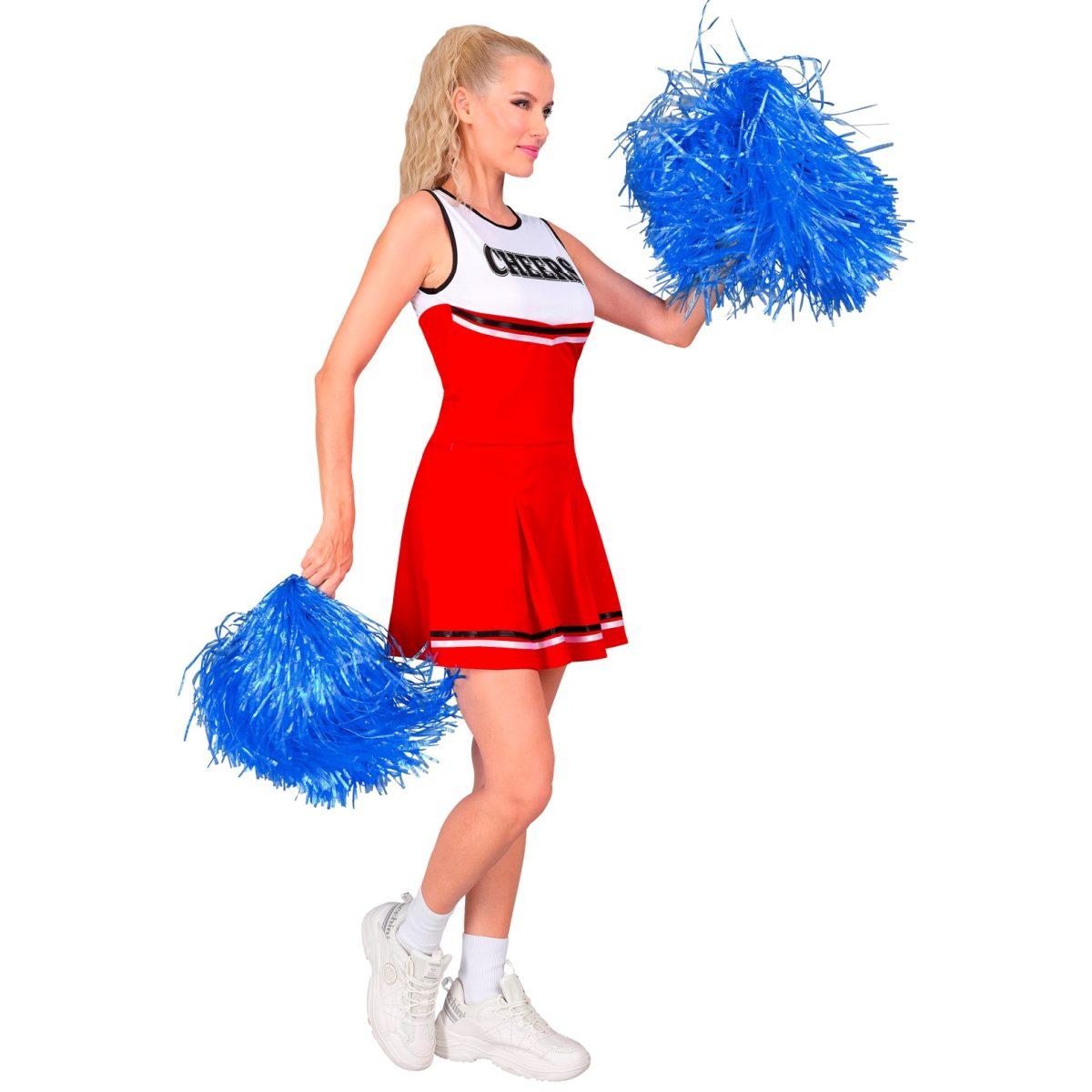 Costume cheerleader rosso