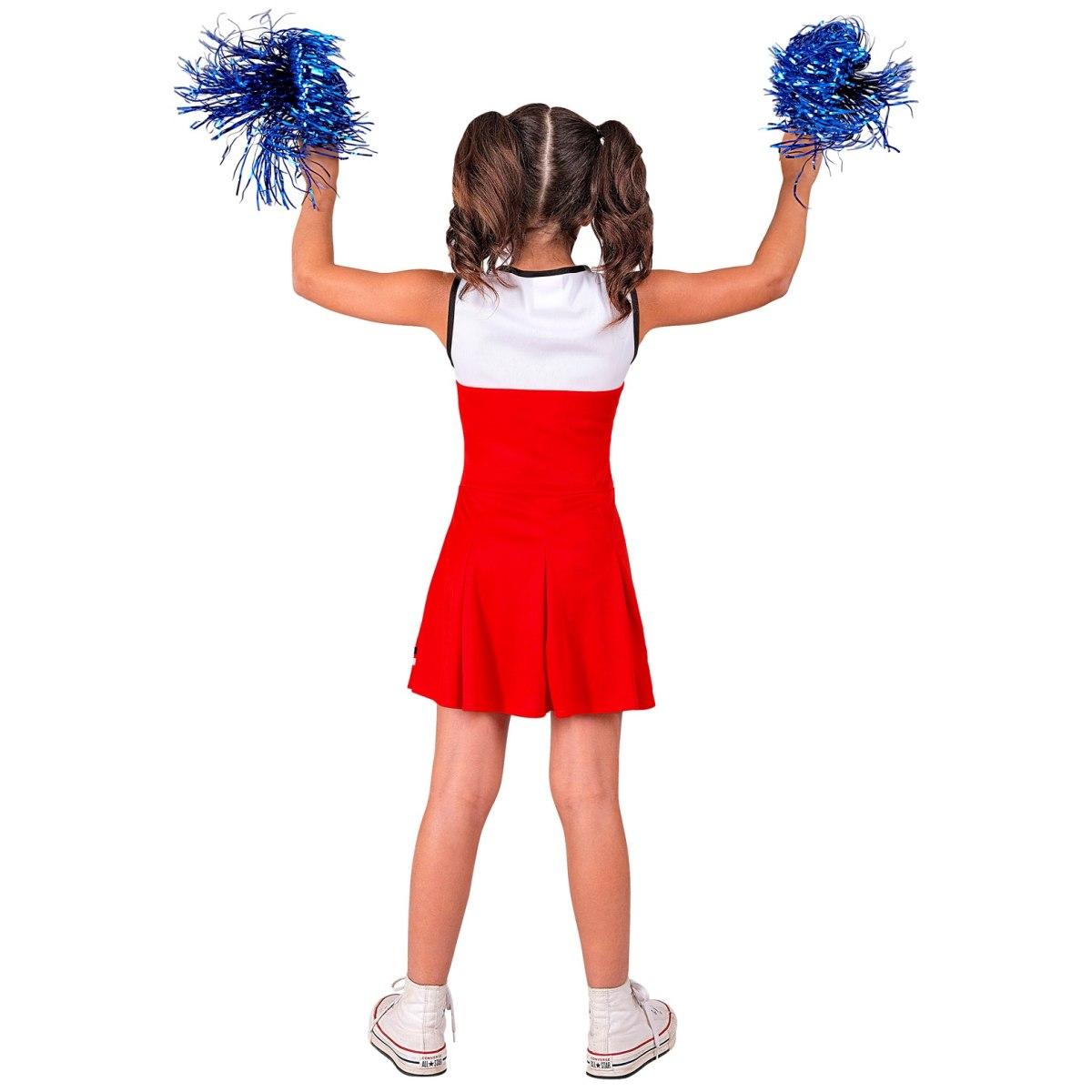 Costume cheerleader rosso