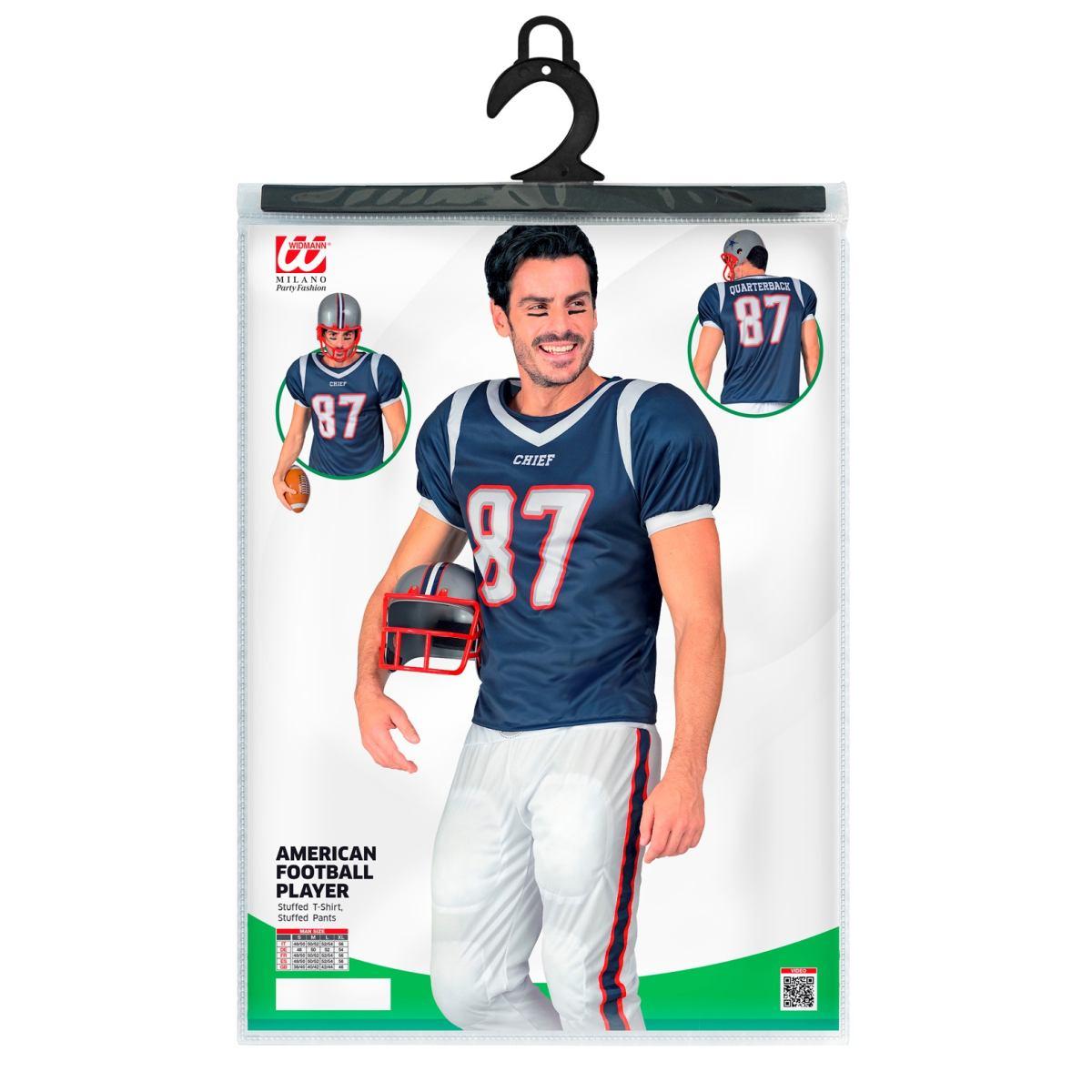 Costume giocatore football americano