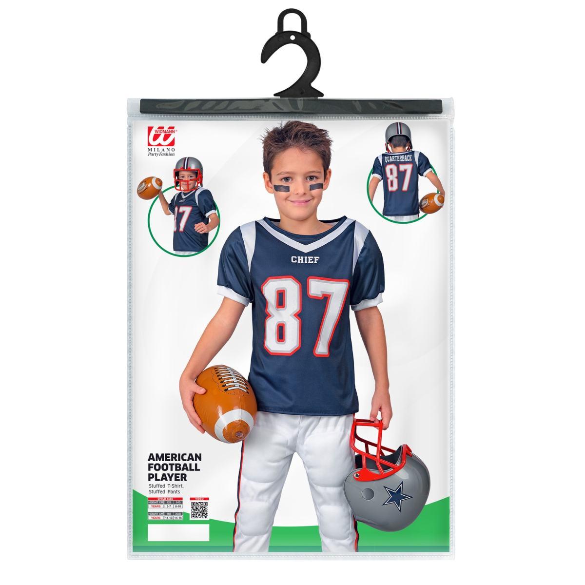 Costume giocatore football americano
