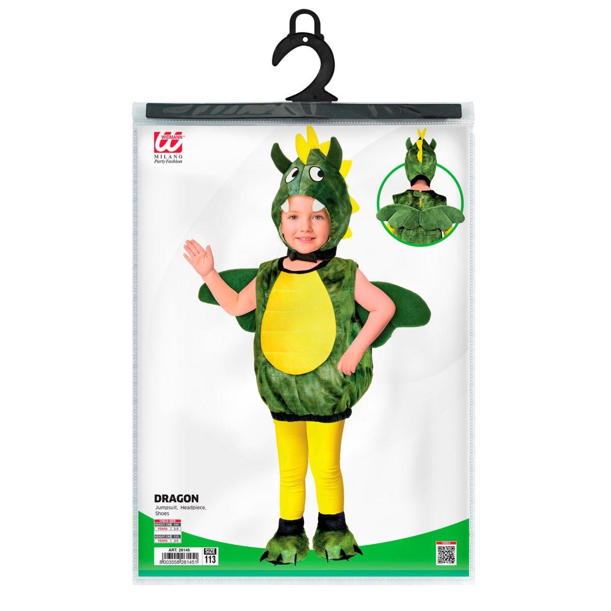 Costume draghetto verde