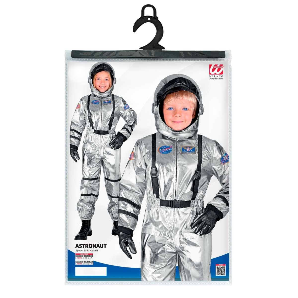 Costume astronauta argento