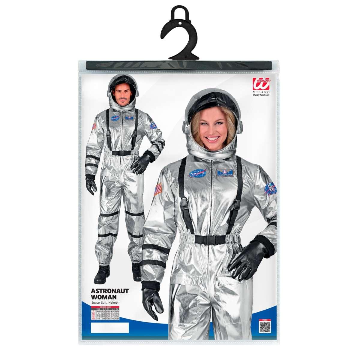 Costume astronauta argento