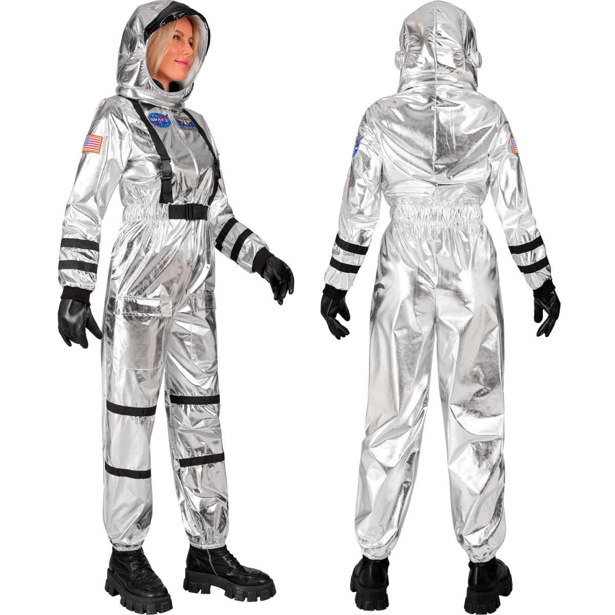 Costume astronauta argento