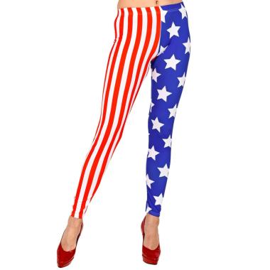 Leggins stelle strisce modello u