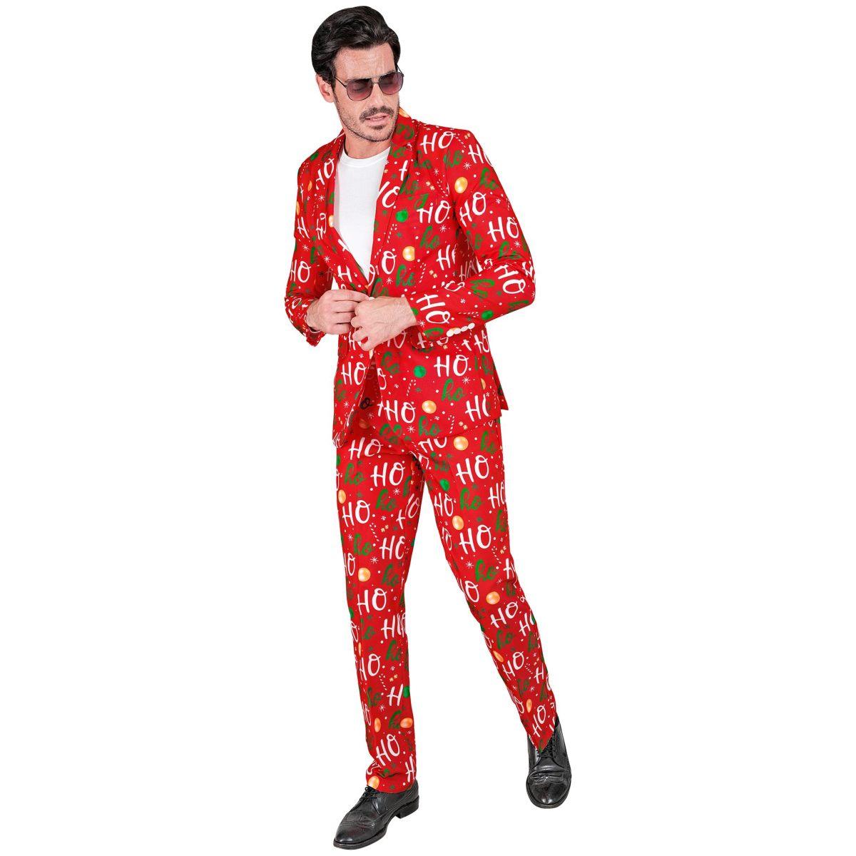 Costume completo buon natale rosso