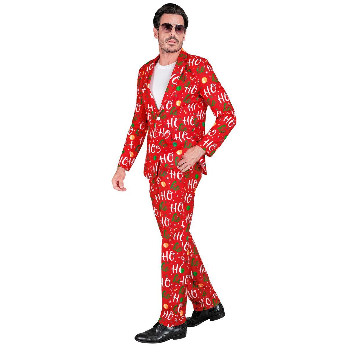Costume completo buon natale rosso