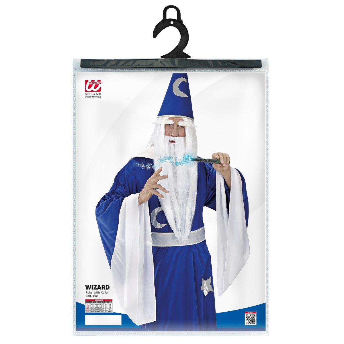 Costume mago blu