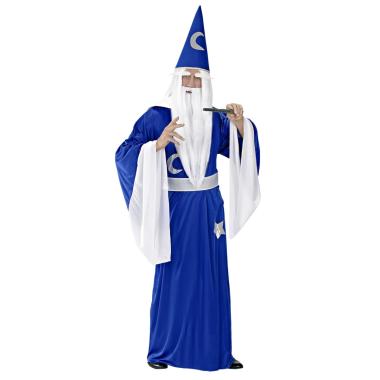 Costume mago blu