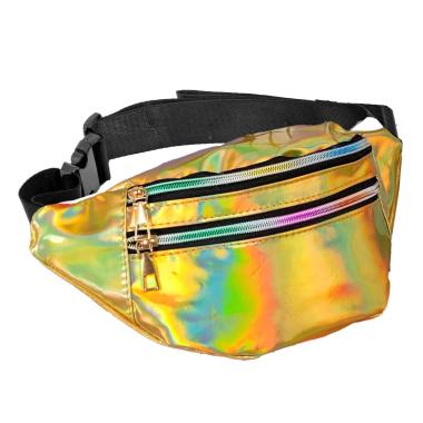Borsa marsupio oro olografico