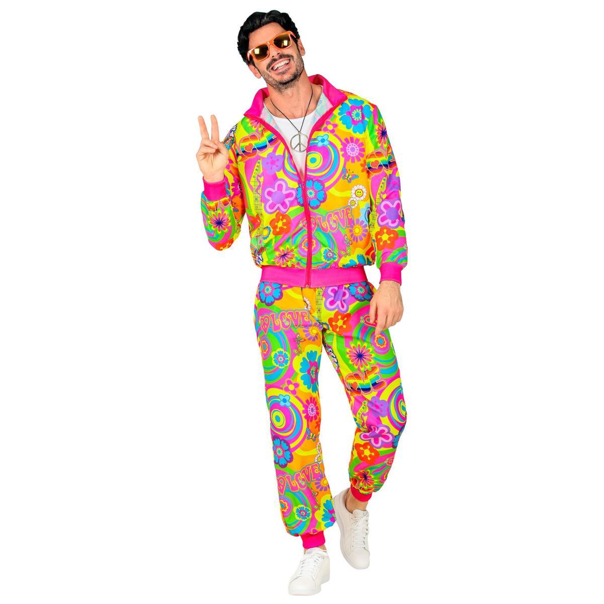 Costume tuta anni 80 hippie