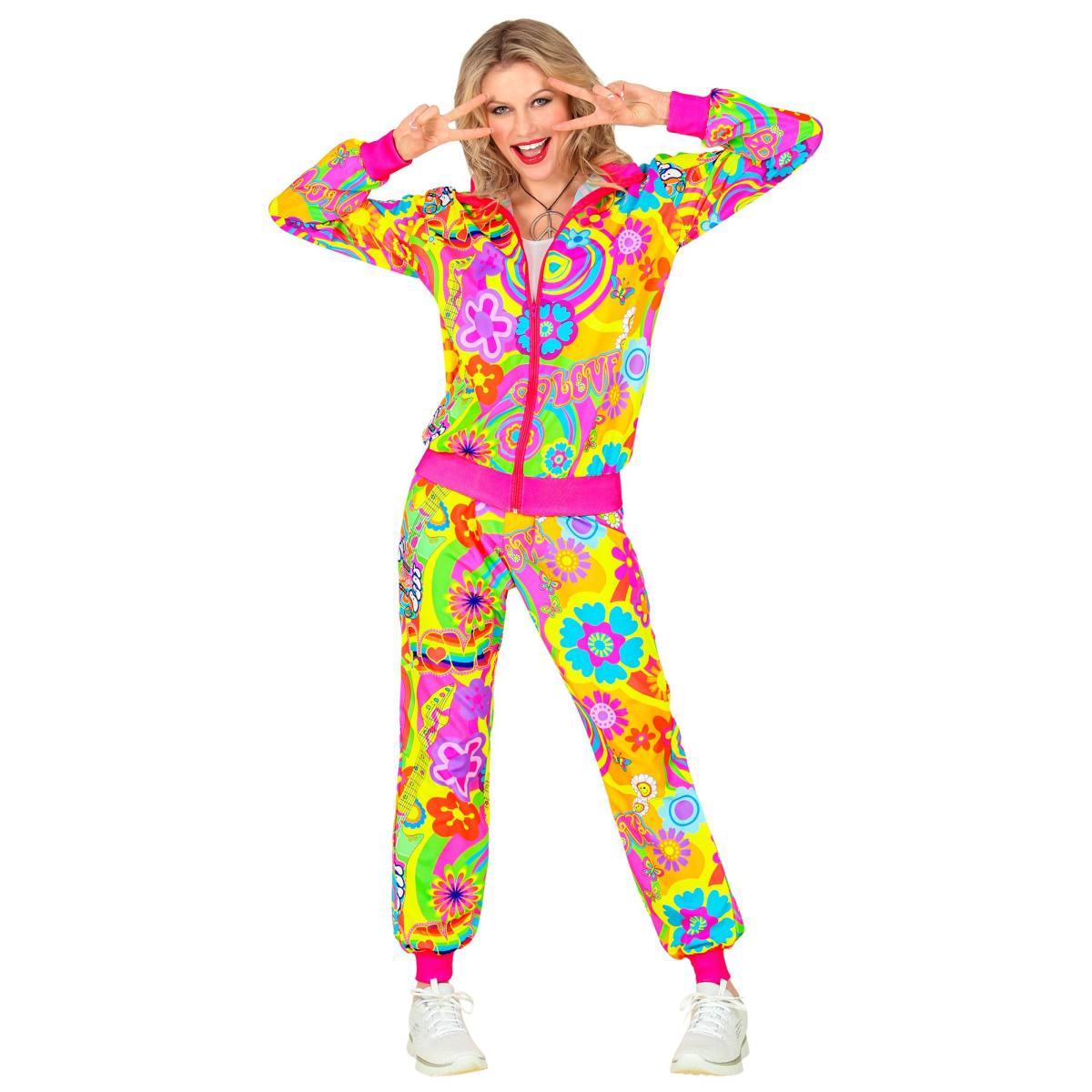 Costume tuta anni 80 hippie