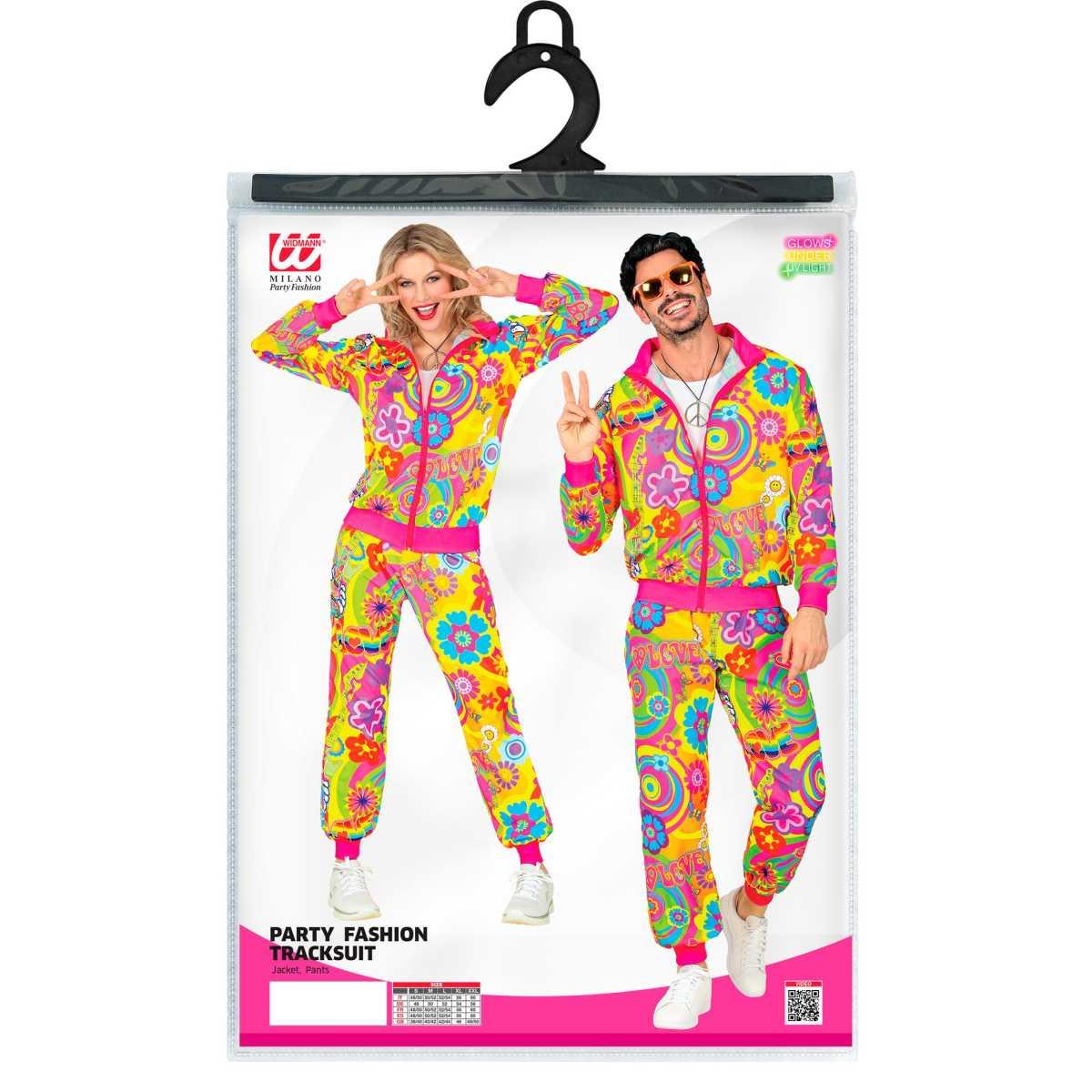 Costume tuta anni 80 hippie