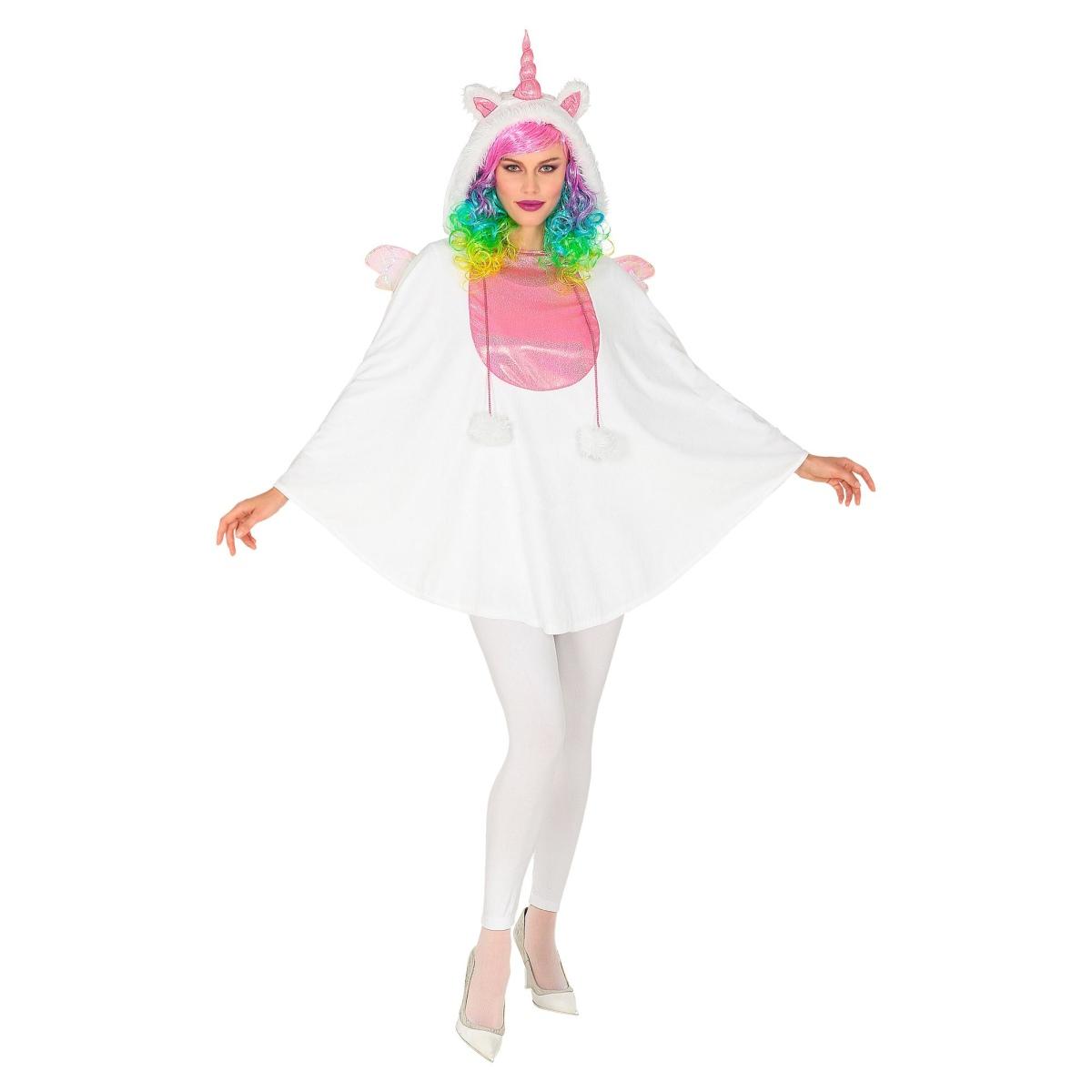 Poncho unicorno cappuccio