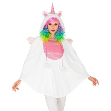 Poncho unicorno cappuccio