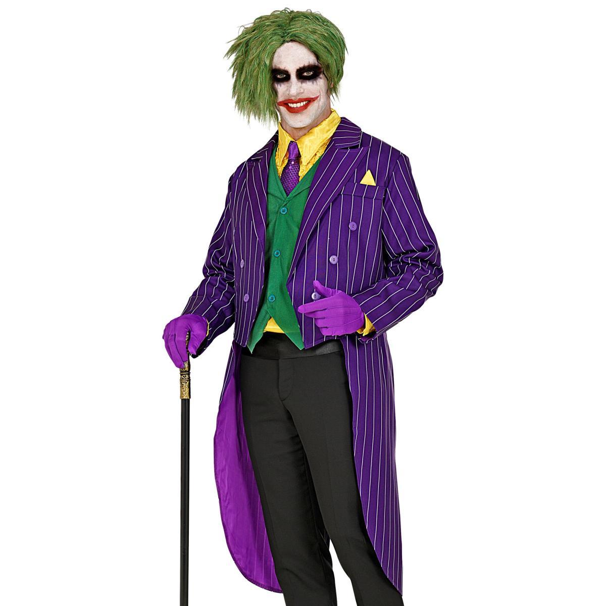 Costume giacca frac evil clown joker