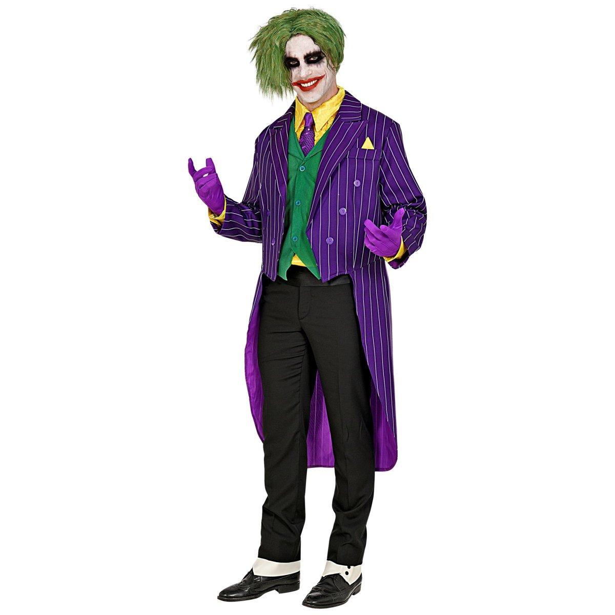 Costume giacca frac evil clown joker
