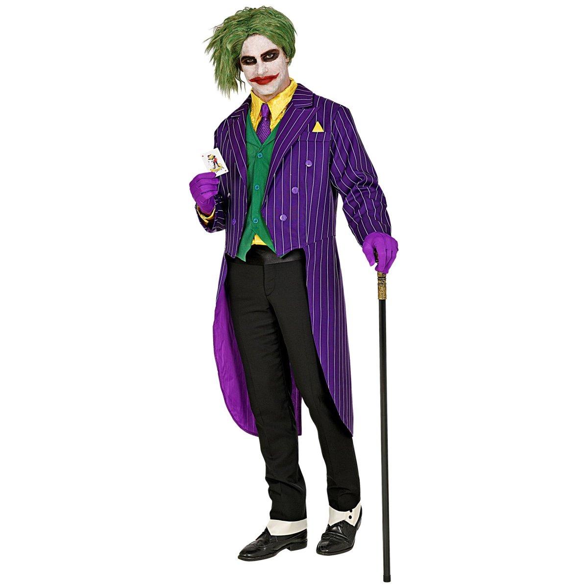 Costume giacca frac evil clown joker