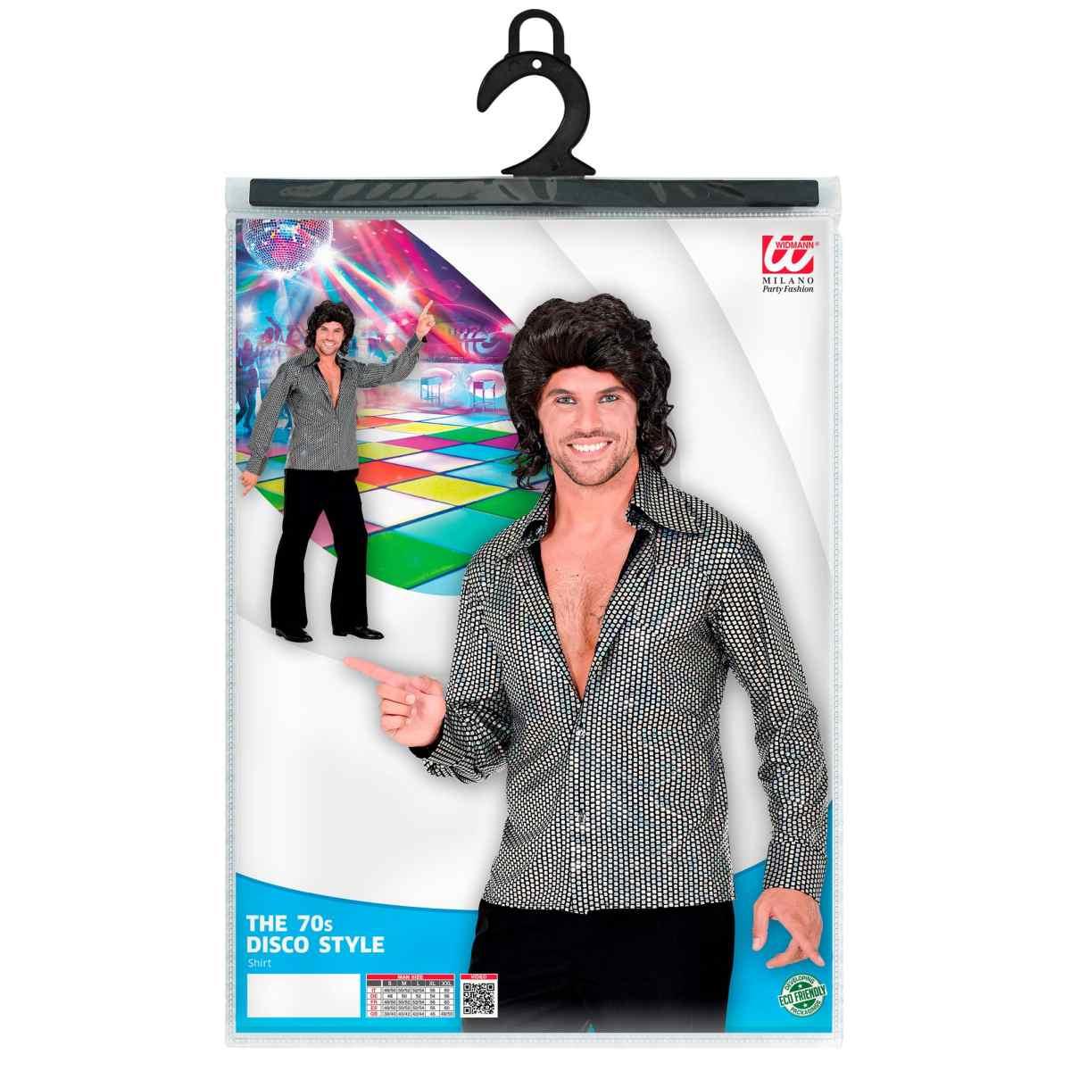 Camicia argento disco