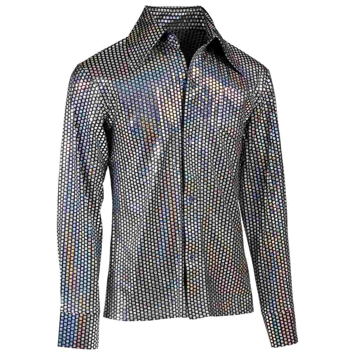 Camicia argento disco