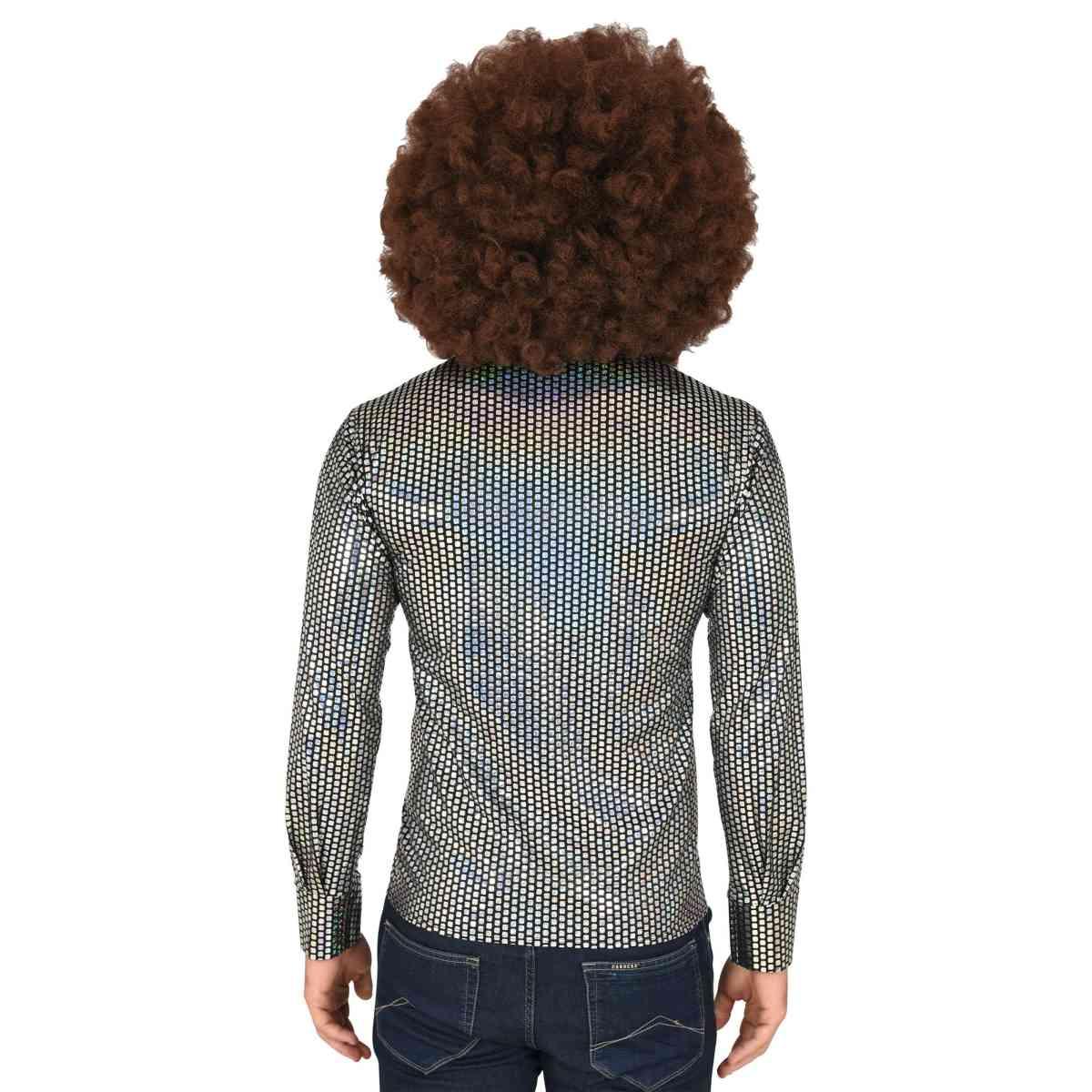 Camicia argento disco