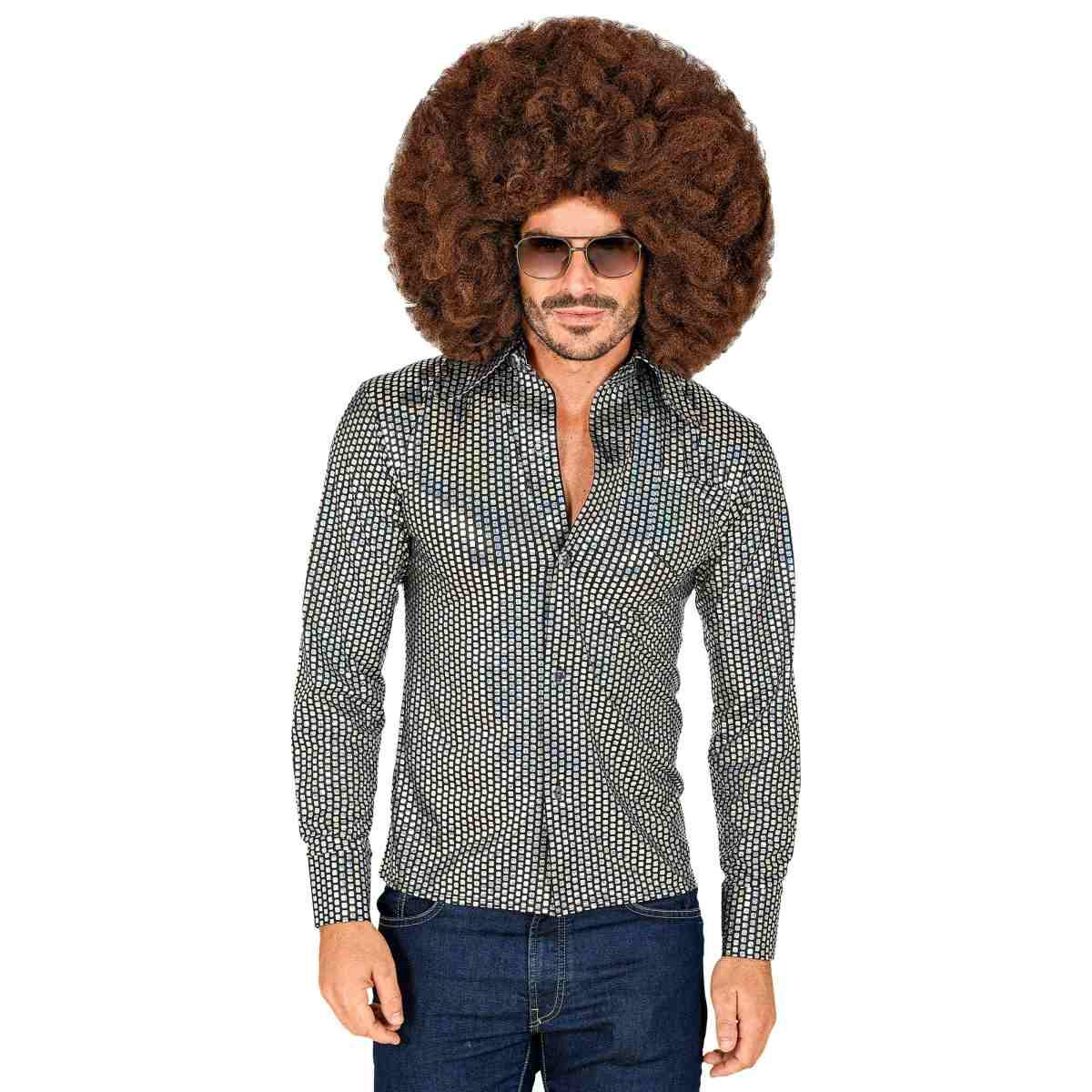 Camicia argento disco
