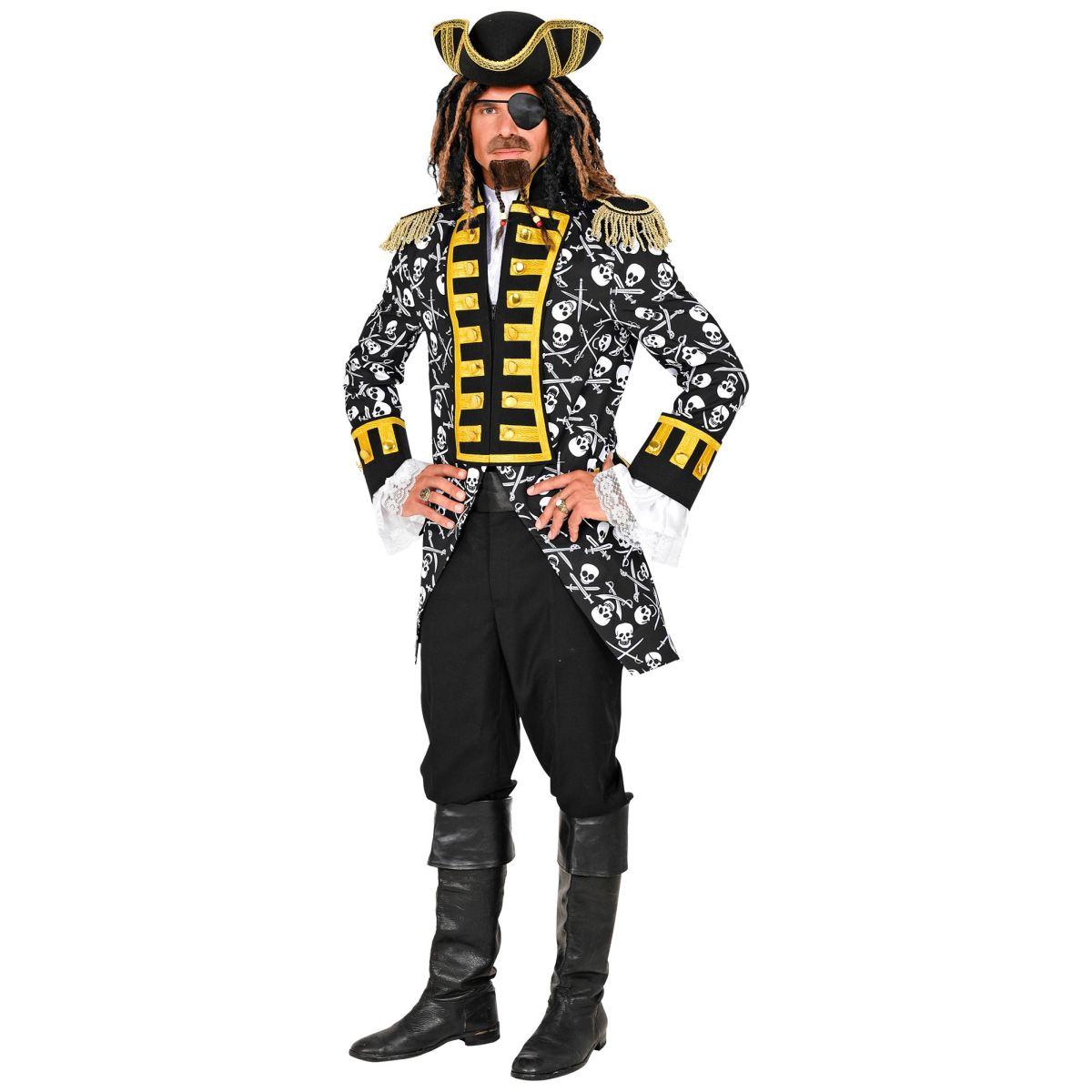 Giacca parata pirata teschi