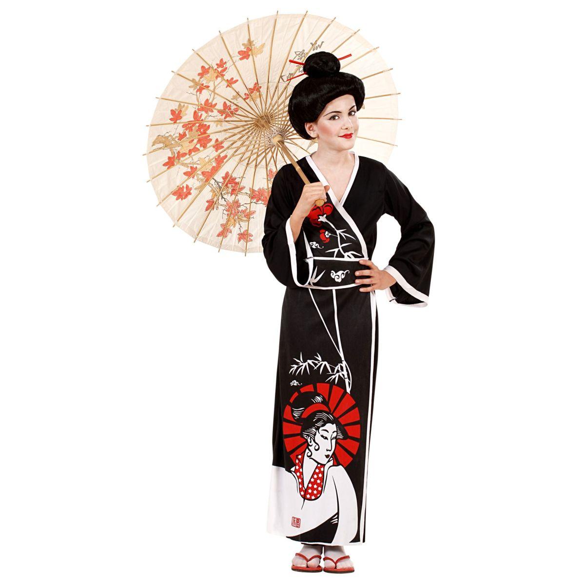 Costume geisha nero