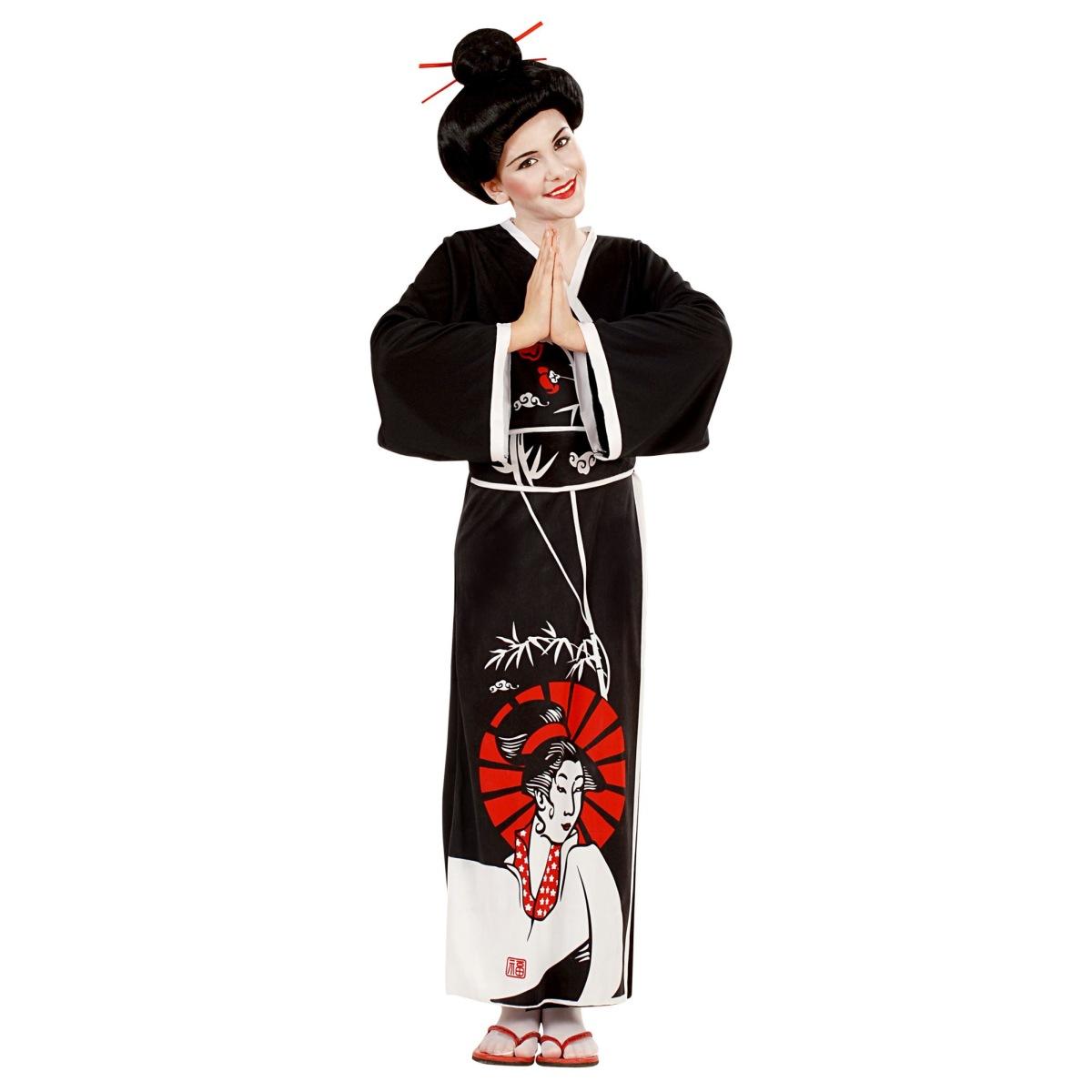 Costume geisha nero