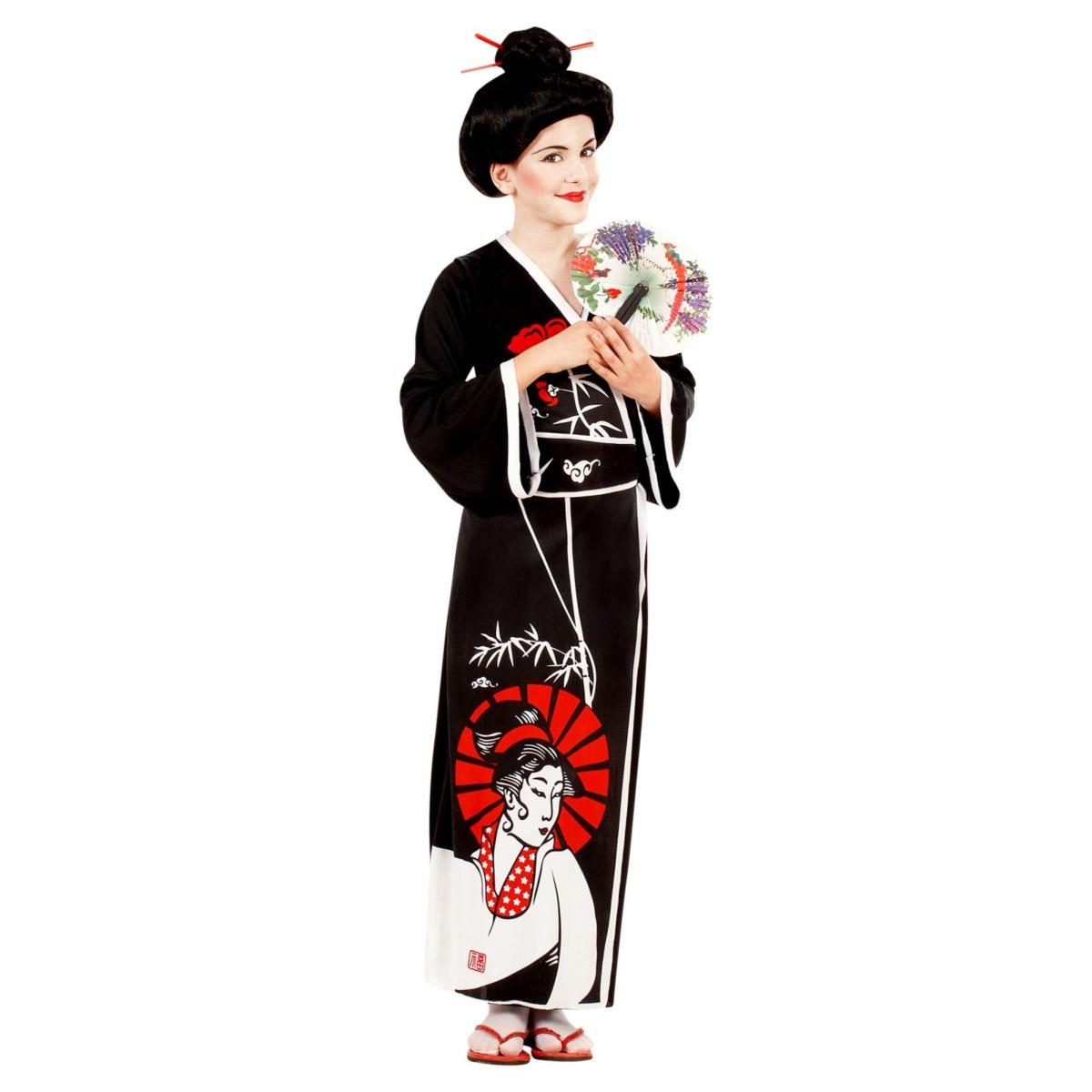 Costume geisha nero