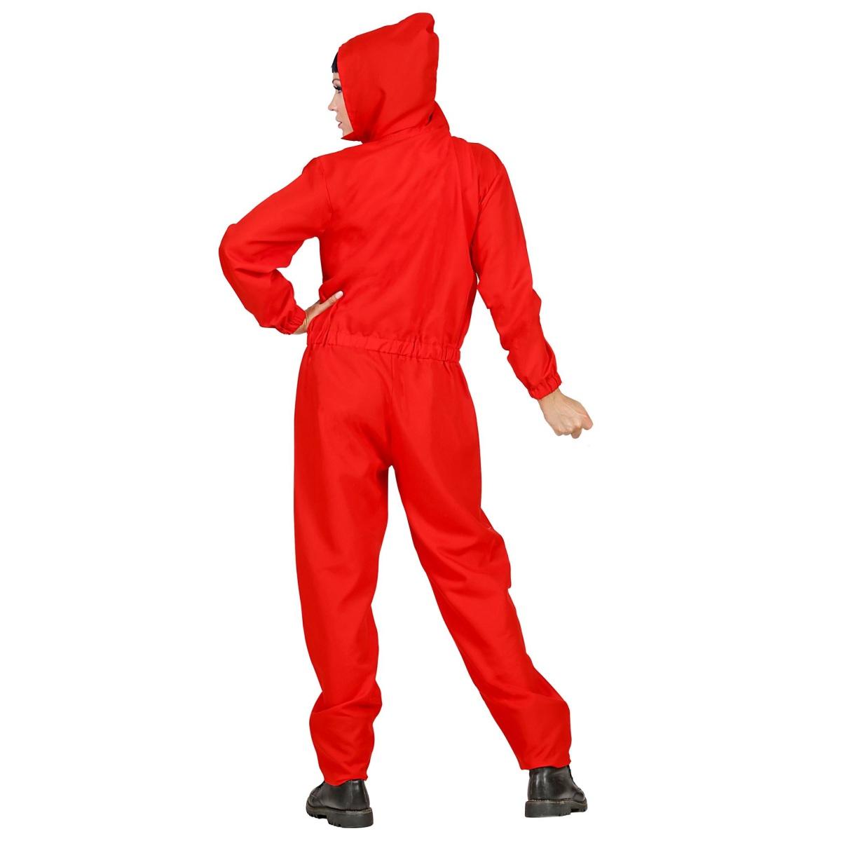 Costume tuta ladro rossa