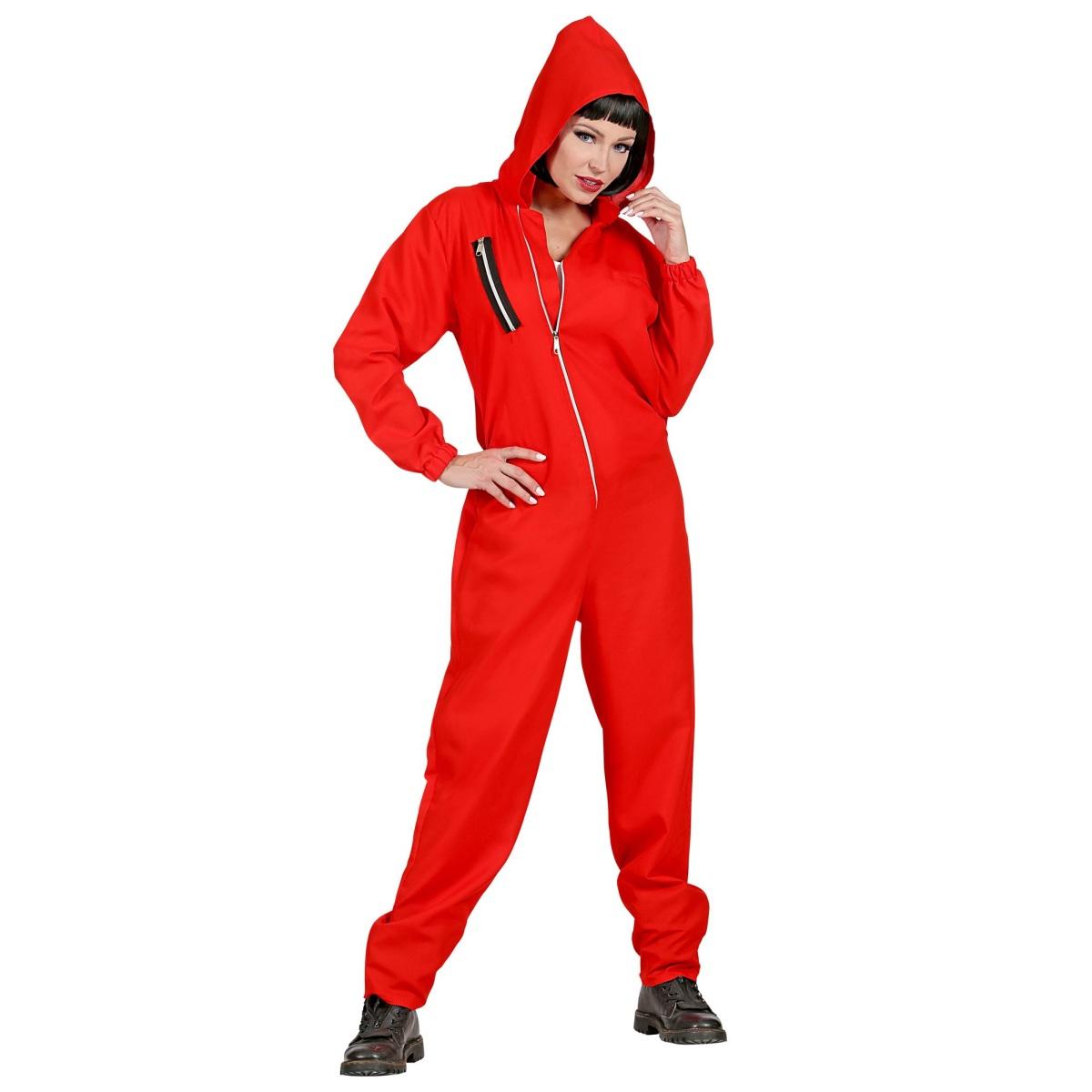 Costume tuta ladro rossa