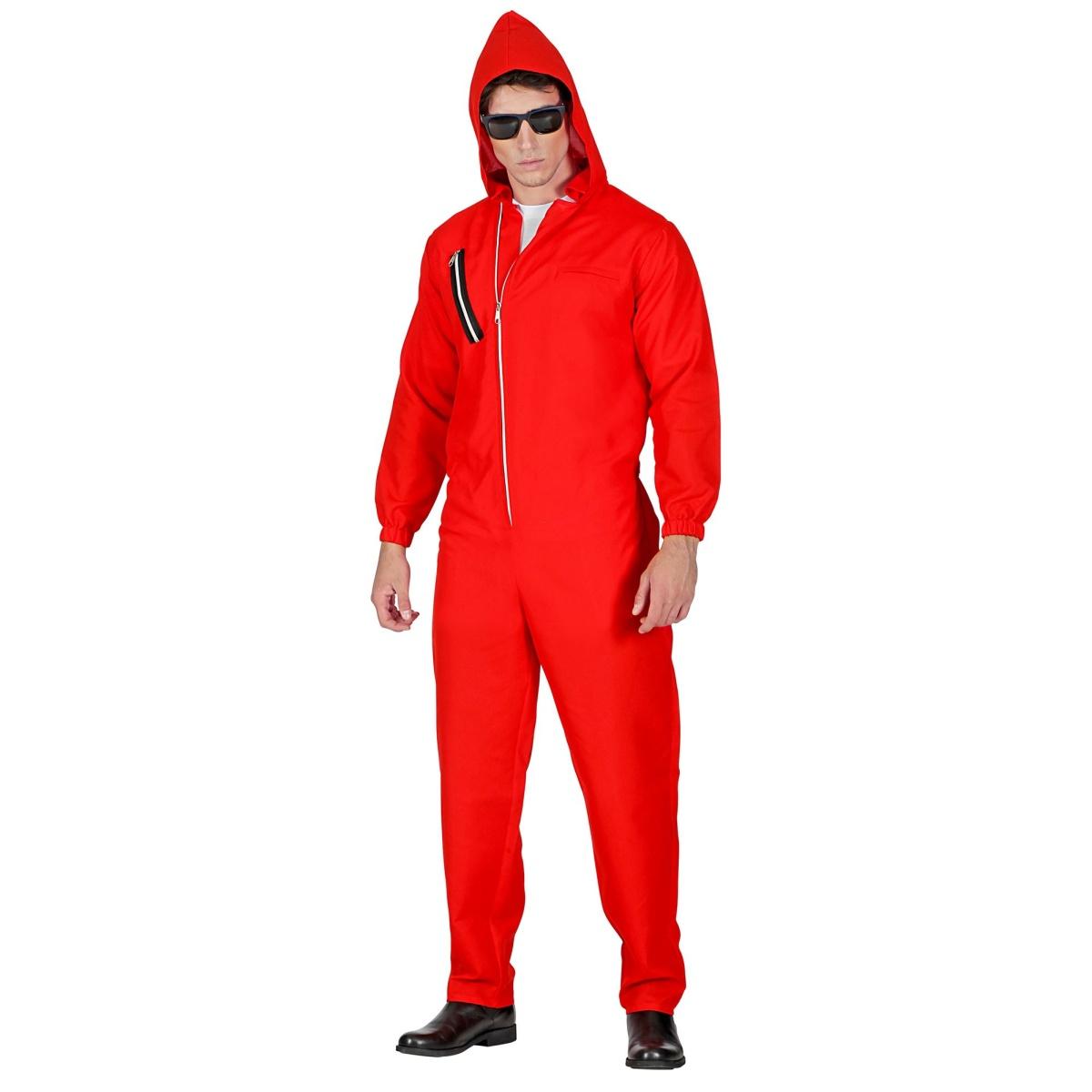 Costume tuta ladro rossa