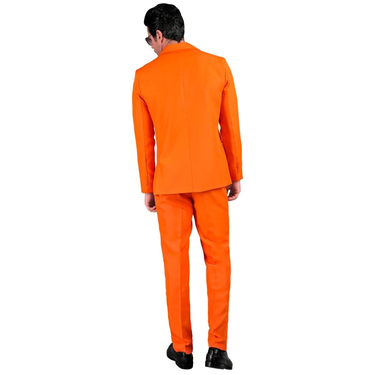 Costume completo party disco arancione
