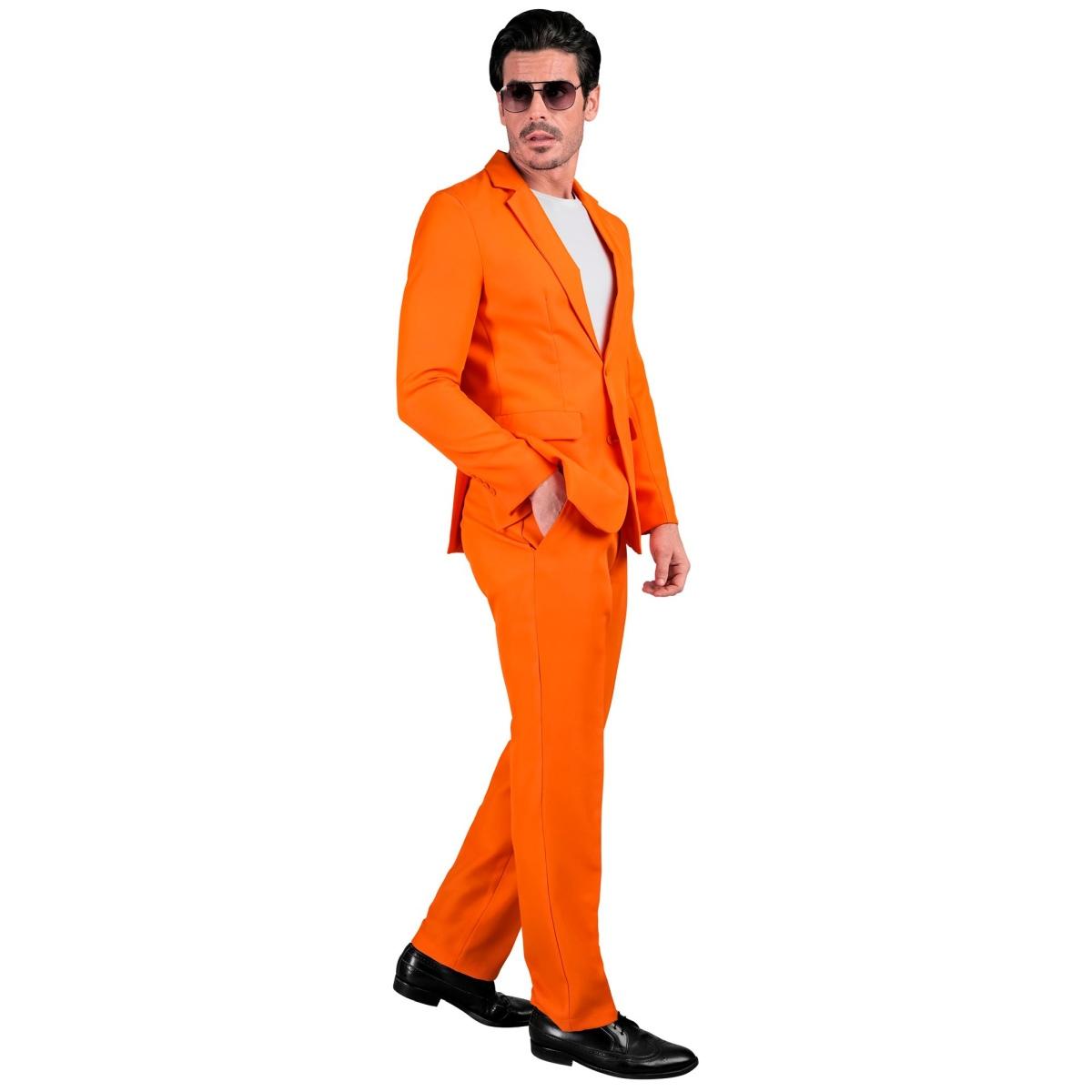 Costume completo party disco arancione
