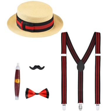 Travestimento anni 20 Set 5 pz