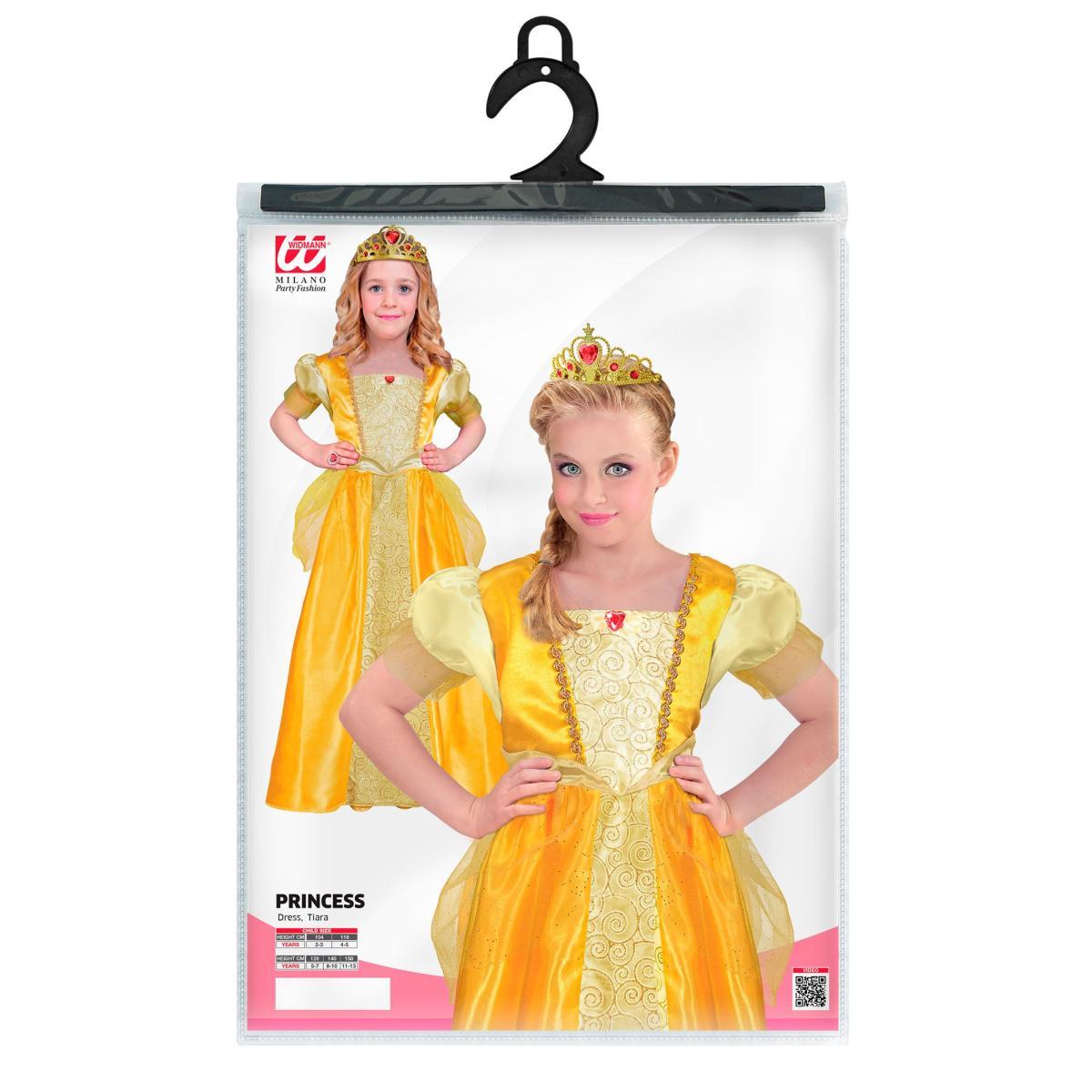 Costume principessa gialla