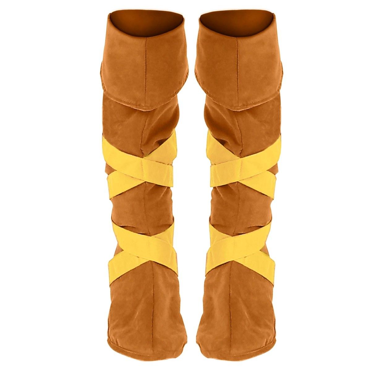 Copristivali indiana scamosciati Set 2 pz