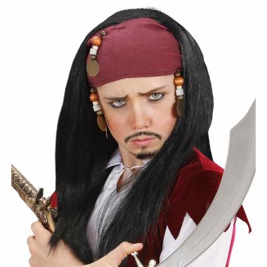 Parrucca pirata dei caraibi bandana liscia baby