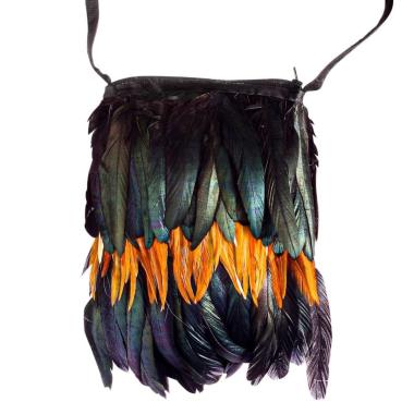 Borsa indiana piume