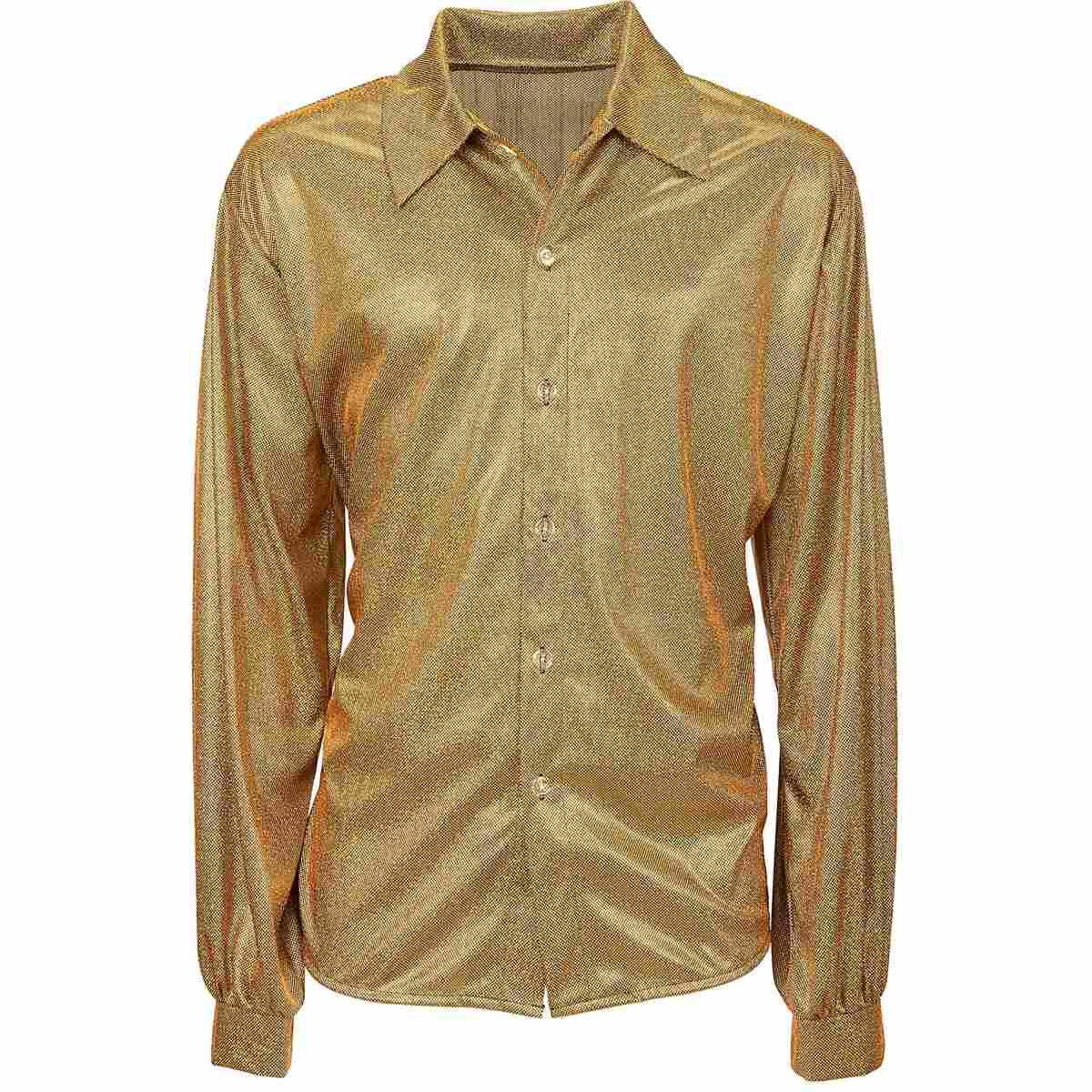 Camicia oro olografica disco