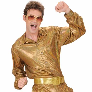Camicia oro olografica disco