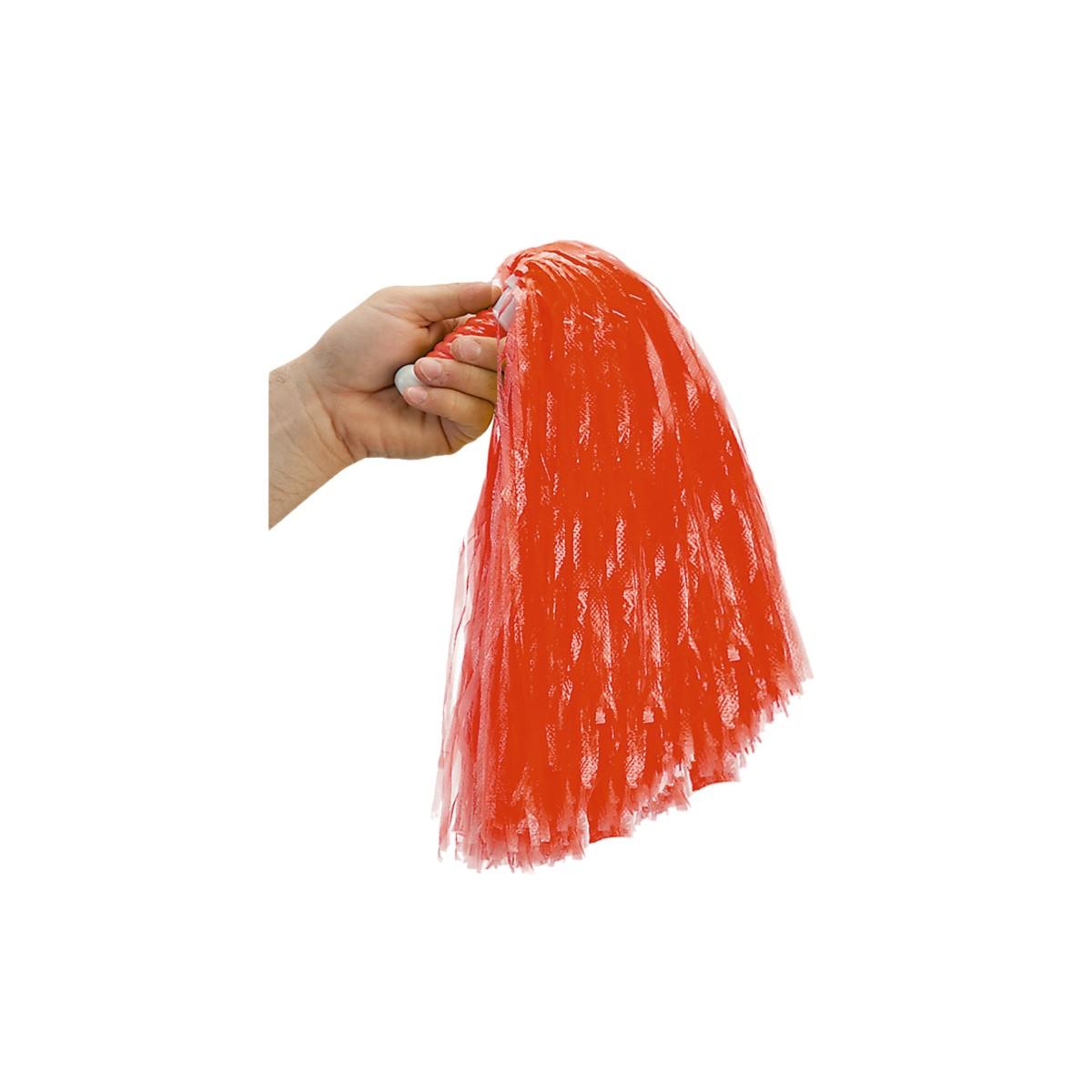 Pompon rosso manico