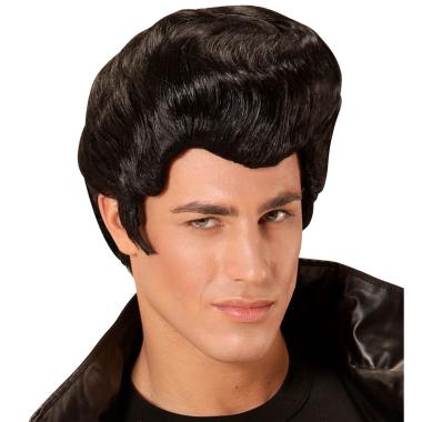 Parrucca elvis nera
