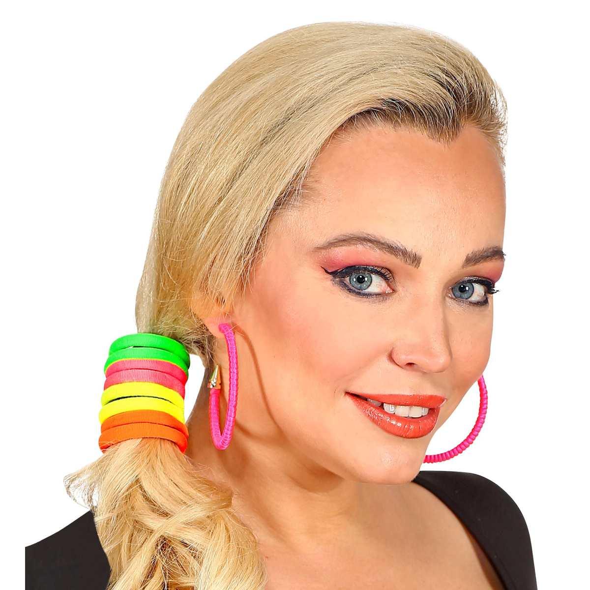Elastici capelli fluorescenti
