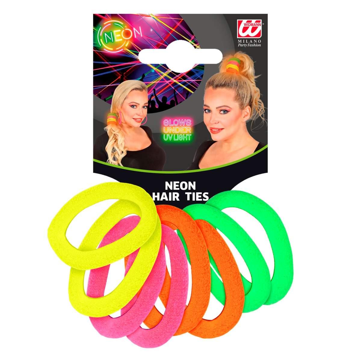 Elastici capelli fluorescenti