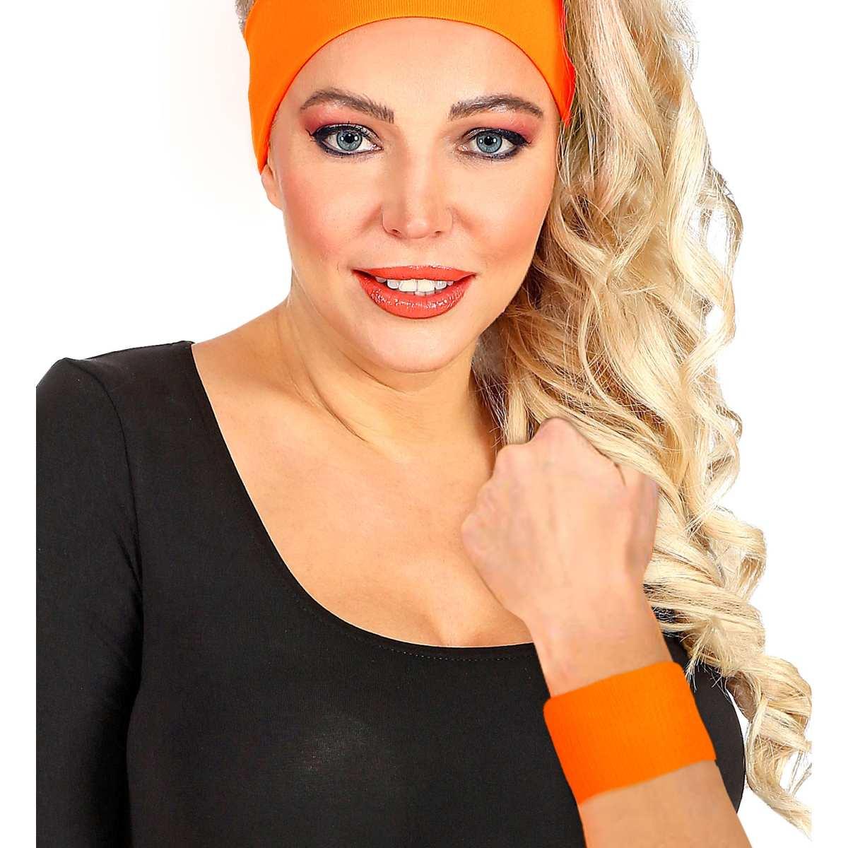 Polsini arancione fluorescente
