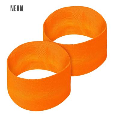 Polsini arancione fluorescente
